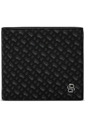 HUGO BOSS Portemonnee met textuur
