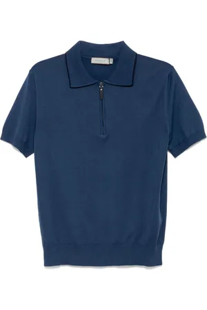 CANALI Poloshirt met rits