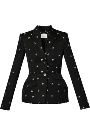 Erdem Blazer met bloemenjacquard