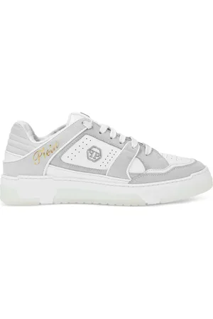 Philipp Plein Sneakers met leren vlakken