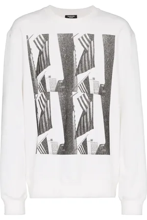 Calvin Klein Andy Warhol top met lange mouwen en vlagprint