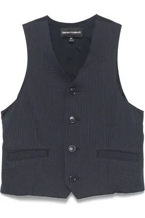 Emporio Armani Gilet met vlakken