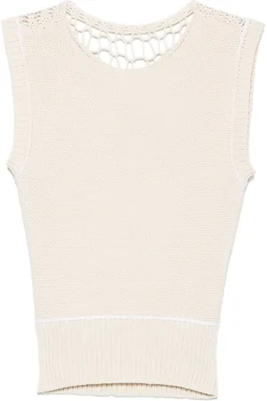 Maison Margiela Opengebreid vest