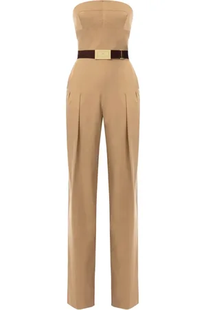 Elisabetta Franchi Jumpsuit met ceintuur