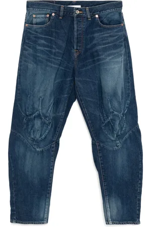 DOUBLET Jeans met gedrapeerd detail