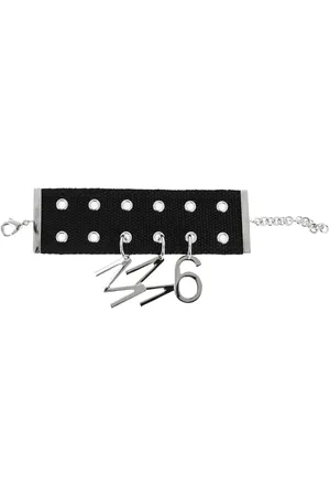 Maison Margiela Armband met logo bedel