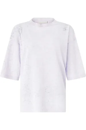 GENNY Shirt met geborduurde bloemen