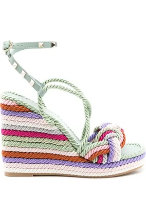 VALENTINO GARAVANI Sandalen met sleehak