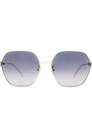 Gucci Zonnebril met geometrisch montuur