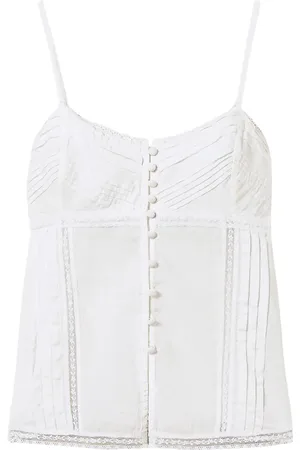 Twin-Set Tanktop met kanten details