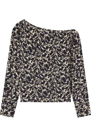 A.L.C. Asymmetrische tanktop met bloemenprint