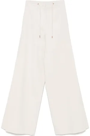 Agnona Katoenen crêpe broek