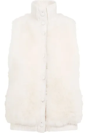 YVES SALOMON Gilet van lamswol