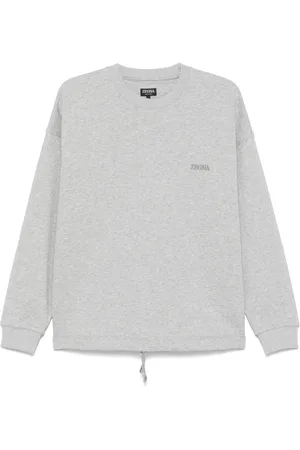 Ermenegildo Zegna Sweater met geborduurd logo