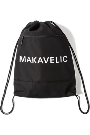 Makavelic Tas met trekkoord en logoprint