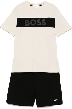 HUGO BOSS Shorts set met logoprint