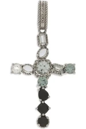 Dolce & Gabbana 18kt witgouden Anna hanger met topaas en spinel