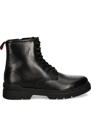 HUGO BOSS Leren enkellaarzen