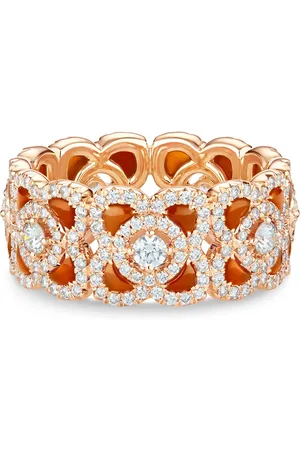 De Beers 18kt roségouden ring