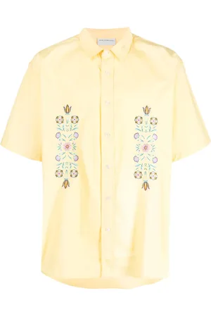 Drôle de Monsieur Spencer met geborduurde bloemen