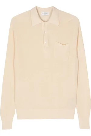 BALLANTYNE Poloshirt met lange mouwen