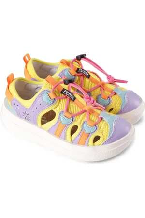 Flower Mountain Sneakers met mesh vlakken