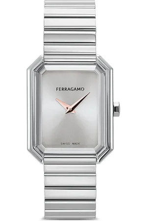 Salvatore Ferragamo Crystal Tank 33.5mm horloge