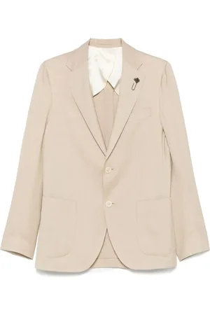 LARDINI Blazer met enkele rij knopen