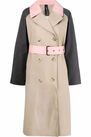 MACKINTOSH Trenchcoat met dubbele rij knopen