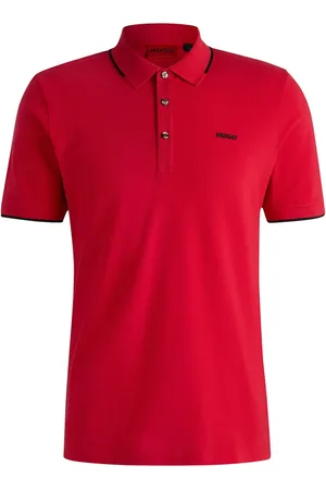 HUGO BOSS Poloshirt met logoprint