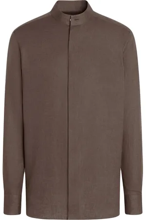 Ermenegildo Zegna Oasi Lino overhemd
