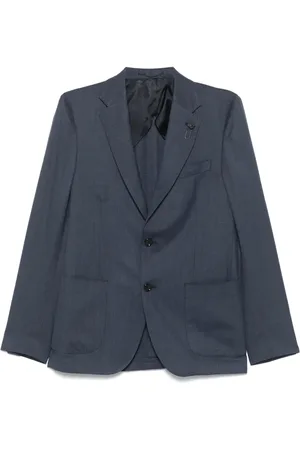 LARDINI Blazer met enkele rij knopen