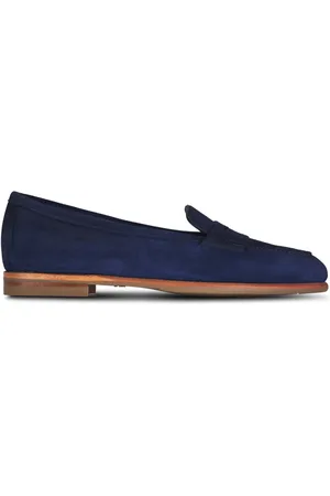 santoni Suède loafers
