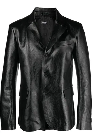 VERSACE Blazer met enkele rij knopen