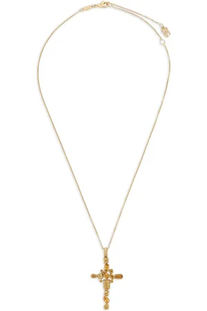 Dolce & Gabbana 18kt geelgouden halsketting met Anna