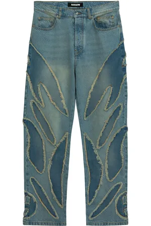 BARROW Jeans met vlakken
