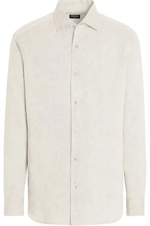 Ermenegildo Zegna Oasi Lino overhemd