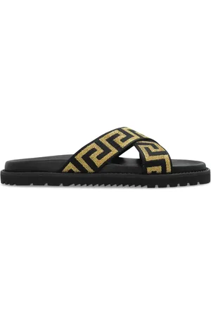 VERSACE Greca slippers