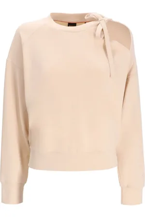 HUGO BOSS Sweater verfraaid met strik