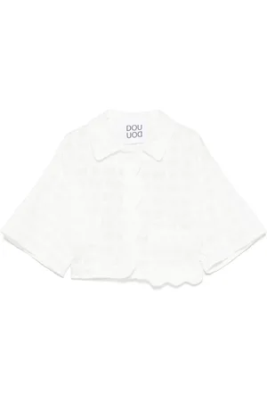 DOUUOD KIDS Shirt met borduurwerk