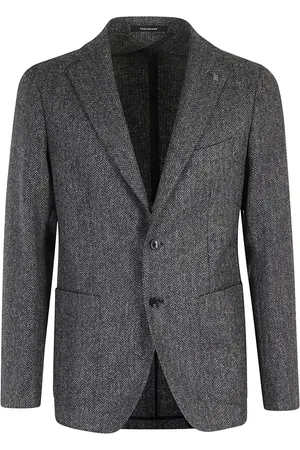 TAGLIATORE Blazer met visgraatpatroon
