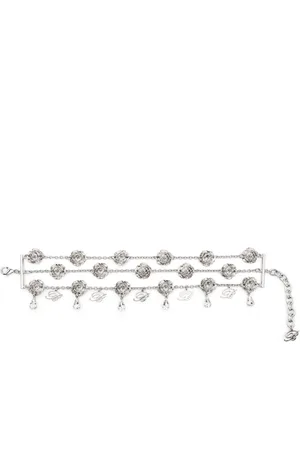 BLUMARINE Halsketting met roospatroon