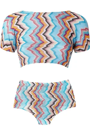 Missoni Bikini met zigzag patroon