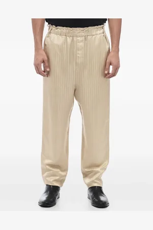 Saint Laurent Broek met krijtstreep