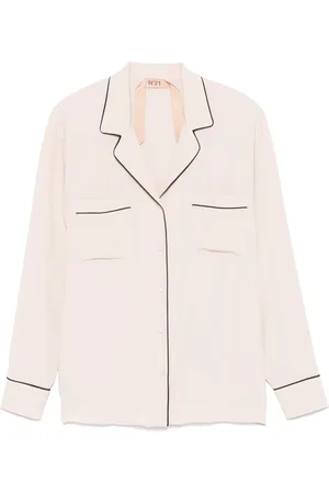 Nº21 Blouse met afwerking