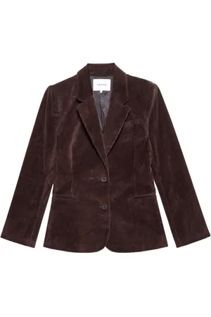 Frame Ribfluwelen blazer