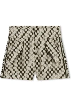 Karl Lagerfeld Shorts met monogram