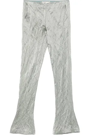 BLUMARINE Broek van gekreukt