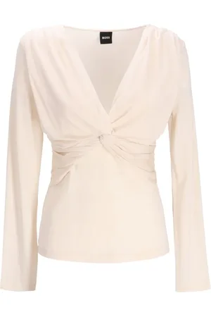 HUGO BOSS Blouse met V