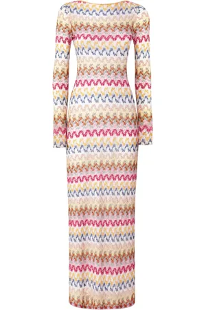 Missoni Jurk met zigzag patroon